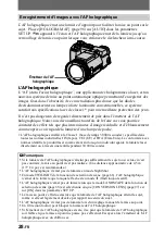 Preview for 28 page of Sony Cyber-shot DSC-F707 (French) Mode D'Emploi