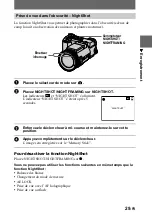 Preview for 29 page of Sony Cyber-shot DSC-F707 (French) Mode D'Emploi