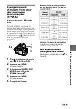 Preview for 69 page of Sony Cyber-shot DSC-F707 (French) Mode D'Emploi