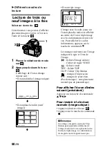 Preview for 80 page of Sony Cyber-shot DSC-F707 (French) Mode D'Emploi