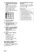 Preview for 90 page of Sony Cyber-shot DSC-F707 (French) Mode D'Emploi