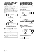 Preview for 94 page of Sony Cyber-shot DSC-F707 (French) Mode D'Emploi