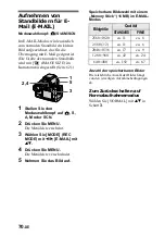 Preview for 186 page of Sony Cyber-shot DSC-F707 (French) Mode D'Emploi