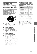 Preview for 187 page of Sony Cyber-shot DSC-F707 (French) Mode D'Emploi