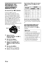 Preview for 188 page of Sony Cyber-shot DSC-F707 (French) Mode D'Emploi