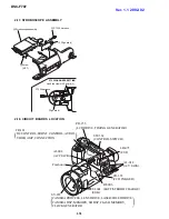 Предварительный просмотр 43 страницы Sony Cyber-shot DSC-F707 Service Manual