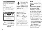 Preview for 2 page of Sony Cyber-shot DSC-F828 Operating Instructions Manual