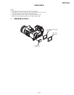 Предварительный просмотр 5 страницы Sony Cyber-shot DSC-F828 Service Manual