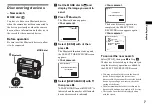 Предварительный просмотр 7 страницы Sony Cyber-shot DSC-FX77 Operating Instructions Manual