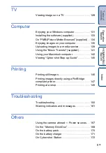 Preview for 6 page of Sony Cyber-shot DSC-G3 Handbook