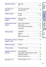 Preview for 9 page of Sony Cyber-shot DSC-G3 Handbook