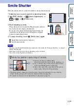 Preview for 23 page of Sony Cyber-shot DSC-G3 Handbook