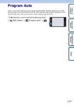 Preview for 25 page of Sony Cyber-shot DSC-G3 Handbook