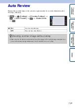 Preview for 73 page of Sony Cyber-shot DSC-G3 Handbook