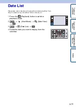 Preview for 97 page of Sony Cyber-shot DSC-G3 Handbook