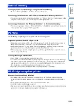 Preview for 158 page of Sony Cyber-shot DSC-G3 Handbook