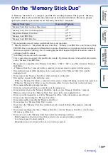 Preview for 168 page of Sony Cyber-shot DSC-G3 Handbook