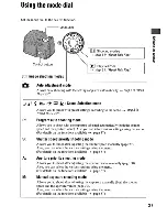 Предварительный просмотр 27 страницы Sony Cyber-Shot DSC-H1 User'S Manual / Troubleshooting