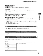 Предварительный просмотр 45 страницы Sony Cyber-Shot DSC-H1 User'S Manual / Troubleshooting