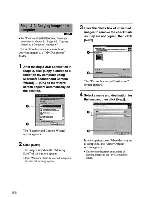 Предварительный просмотр 66 страницы Sony Cyber-Shot DSC-H1 User'S Manual / Troubleshooting