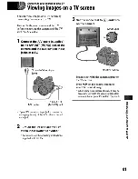 Предварительный просмотр 81 страницы Sony Cyber-Shot DSC-H1 User'S Manual / Troubleshooting