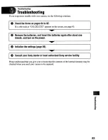 Предварительный просмотр 83 страницы Sony Cyber-Shot DSC-H1 User'S Manual / Troubleshooting