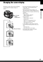 Preview for 27 page of Sony Cyber-shot DSC-H2 User'S Manual / Troubleshooting