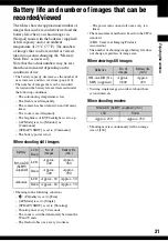 Preview for 31 page of Sony Cyber-shot DSC-H2 User'S Manual / Troubleshooting