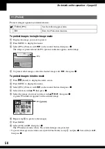 Preview for 50 page of Sony Cyber-shot DSC-H2 User'S Manual / Troubleshooting