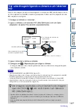 Предварительный просмотр 107 страницы Sony Cyber-shot DSC-H20 (Spanish) Manual Del Usuario