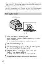 Предварительный просмотр 10 страницы Sony Cyber-shot DSC-H200 Instruction & Operation Manual