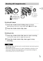 Предварительный просмотр 11 страницы Sony Cyber-shot DSC-H200 Instruction & Operation Manual