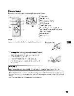 Preview for 11 page of Sony Cyber-shot DSC-H50 Instruction Manual