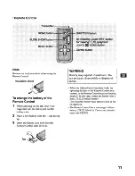 Preview for 11 page of Sony Cyber-shot DSC-H7 Instruction Manual