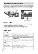 Предварительный просмотр 16 страницы Sony Cyber-shot DSC-H70 Instruction & Operation Manual