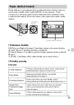 Предварительный просмотр 239 страницы Sony Cyber-shot DSC-H70 Instruction & Operation Manual