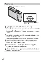 Предварительный просмотр 362 страницы Sony Cyber-shot DSC-H70 Instruction & Operation Manual