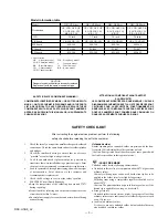 Preview for 3 page of Sony Cyber-shot DSC-H9 Service Manual