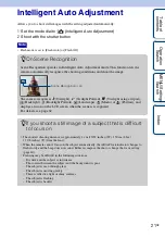 Предварительный просмотр 21 страницы Sony Cyber-shot DSC-HX1 Handbook