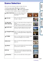 Предварительный просмотр 22 страницы Sony Cyber-shot DSC-HX1 Handbook