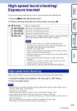 Предварительный просмотр 42 страницы Sony Cyber-shot DSC-HX1 Handbook