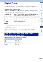 Предварительный просмотр 101 страницы Sony Cyber-shot DSC-HX1 Handbook