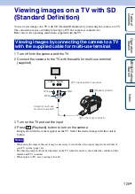 Предварительный просмотр 129 страницы Sony Cyber-shot DSC-HX1 Handbook