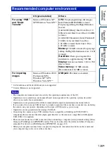 Предварительный просмотр 136 страницы Sony Cyber-shot DSC-HX1 Handbook