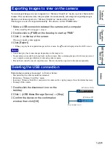 Предварительный просмотр 141 страницы Sony Cyber-shot DSC-HX1 Handbook