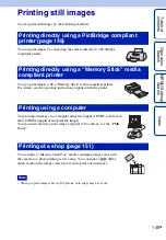 Предварительный просмотр 148 страницы Sony Cyber-shot DSC-HX1 Handbook