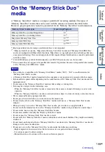 Предварительный просмотр 169 страницы Sony Cyber-shot DSC-HX1 Handbook