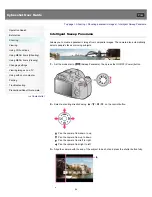 Предварительный просмотр 54 страницы Sony CYBER-SHOT DSC-HX100 User Manual