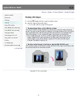 Предварительный просмотр 95 страницы Sony CYBER-SHOT DSC-HX100 User Manual