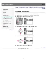 Предварительный просмотр 117 страницы Sony CYBER-SHOT DSC-HX100 User Manual